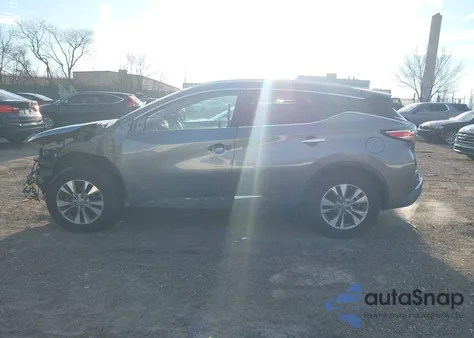 2015 Nissan Murano Sl from USA, damaged, VIN 5N1AZ2MH4FN229410